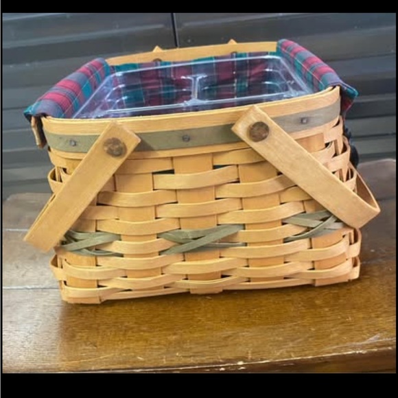 Handmade Longaberger Basket - Picture 2 of 5